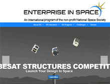 Tablet Screenshot of enterpriseinspace.org